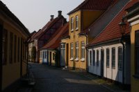 Straatje in Ærøskøbing.