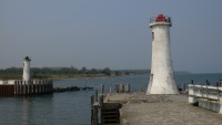 De havenhoofden van Mommark