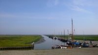 De haven van Noordpolderzijl.